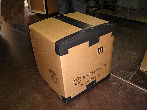 国連認定ＵＮ規格　危険物梱包容器を使用した梱包